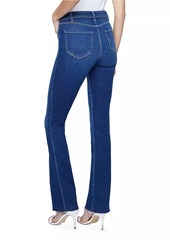 L'Agence Ruth Mid-Rise Slim-Straight Jeans