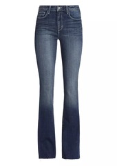 L'Agence Ruth Mid-Rise Stretch Flare Jeans
