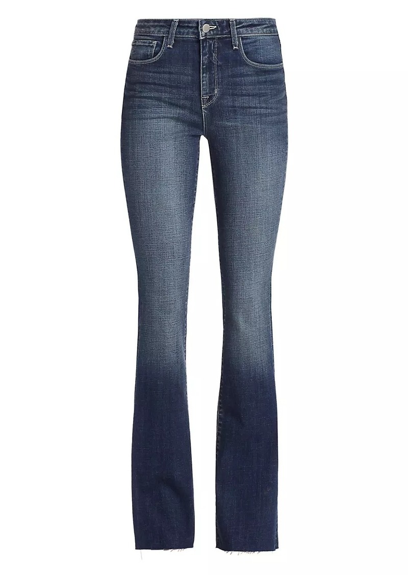 L'Agence Ruth Mid-Rise Stretch Flare Jeans