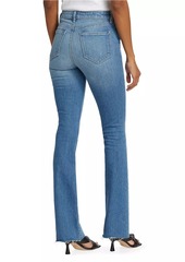 L'Agence Ruth Stretch High-Rise Straight-Leg Jeans