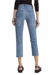 L'Agence Sada High-Rise Slim Crop Jeans