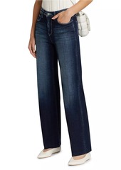 L'Agence Scottie High-Rise Wide-Leg Jeans