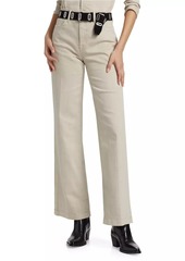 L'Agence Scottie High-Rise Wide-Leg Pants