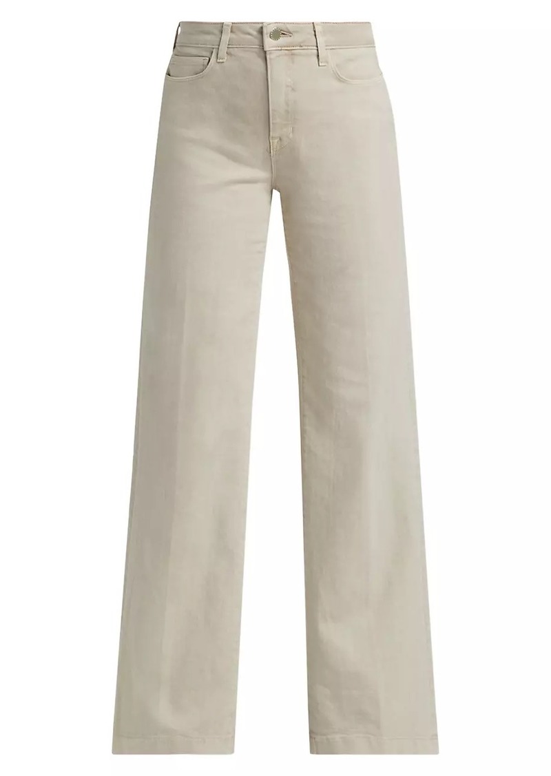 L'Agence Scottie High-Rise Wide-Leg Pants