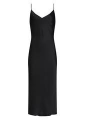 L'Agence Seridine Midi Slip Dress