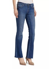 L'Agence Sneeki Low-Rise Straight-Leg Jeans