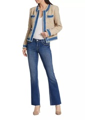 L'Agence Sneeki Low-Rise Straight-Leg Jeans