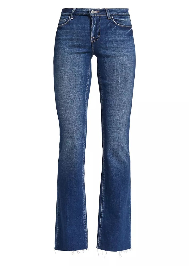 L'Agence Sneeki Low-Rise Straight-Leg Jeans