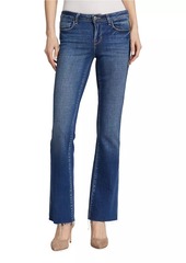 L'Agence Sneeki Low-Rise Straight-Leg Jeans