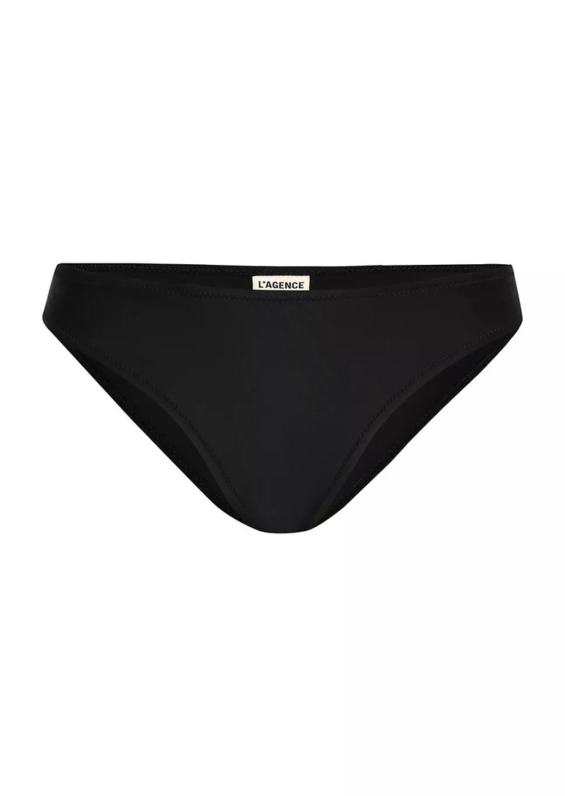 L'Agence Solids Nicole Bikini Bottom