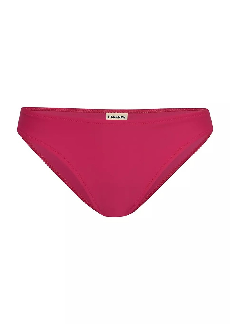 L'Agence Solids Nicole Bikini Bottom