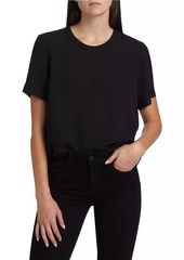 L'Agence Suzette Silk T-Shirt