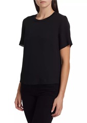 L'Agence Suzette Silk T-Shirt