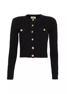 L'Agence Toulouse Crop Cardigan