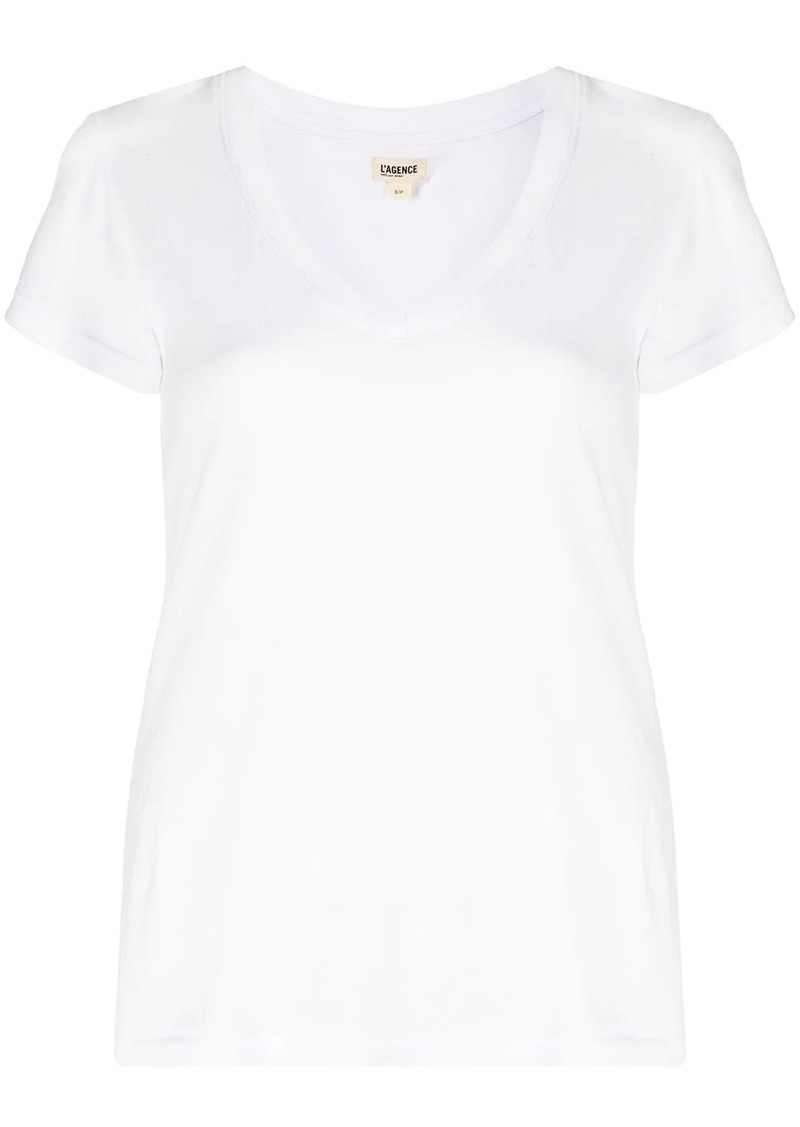 L'Agence v-neck T-shirt