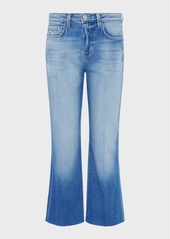 L'Agence Wanda High-Rise Crop Wide-Leg Jeans