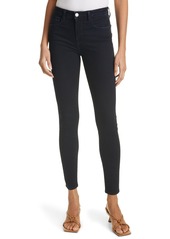 L'AGENCE Marguerite Ankle Skinny Jeans in True Blue at Nordstrom