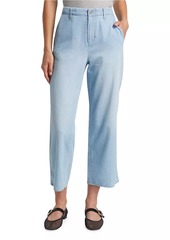 L'Agence Zayne High-Rise Crop Straight Trousers