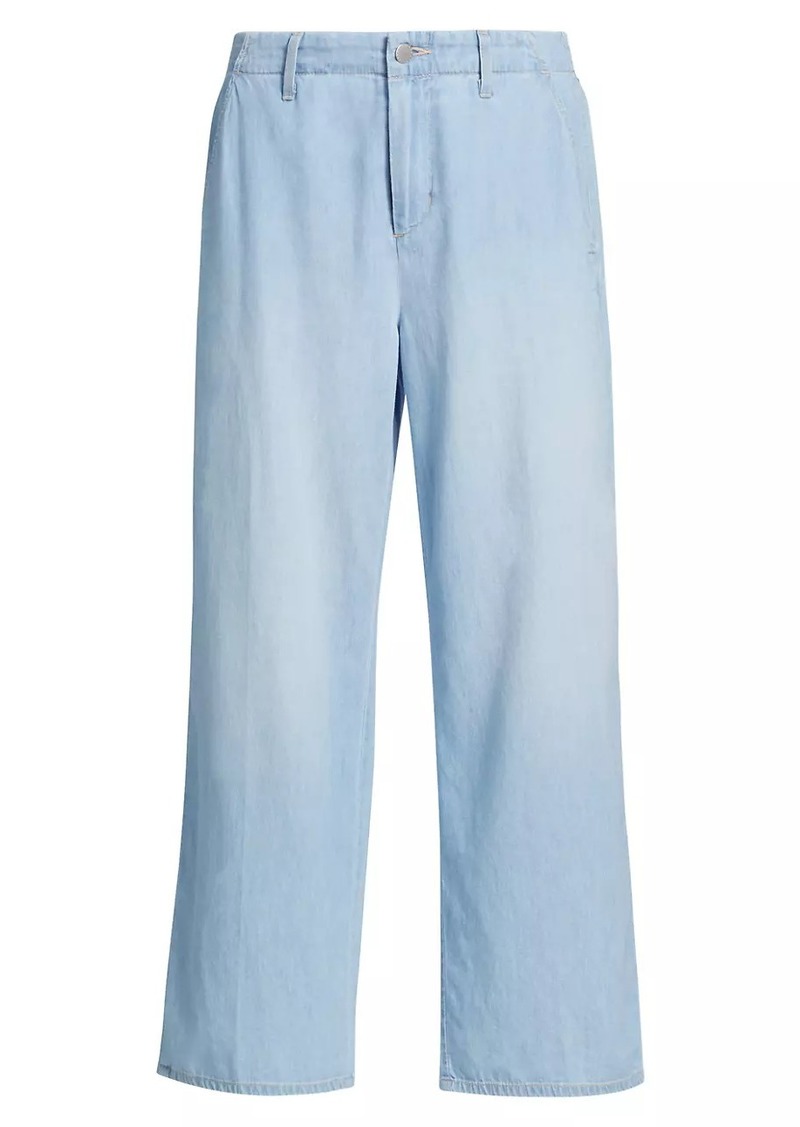 L'Agence Zayne High-Rise Crop Straight Trousers