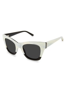 L.A.M.B. 50MM Clubmaster Cat Eye Sunglasses