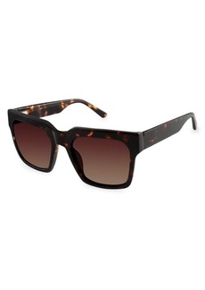 L.A.M.B. 53MM Square Clubmaster Sunglasses