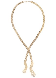 Lana Jewelry 14K Herringbone Lariat Necklace