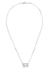 Lana Diamond 4 Number Pendant Necklace