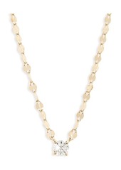 Lana Jewelry Single Diamond Charm Necklace