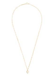 Lana Solo Mini Heart Diamond Pendant Necklace
