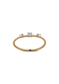 Lana Three-Stone Diamond Wire Ring