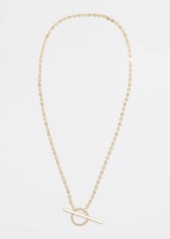 LANA JEWELRY Toggle Nude Chain Necklace