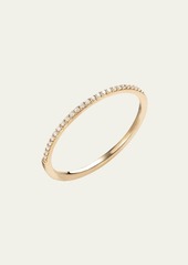 LANA 14k Gold Thin Flawless Diamond Stack Ring