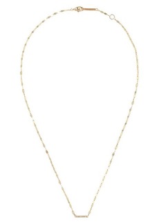 Lana Flawless Mini Bar Diamond Pendant Necklace