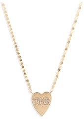 Lana Jewelry Taken Heart Diamond Pendant Necklace in Yellow Gold/Diamond at Nordstrom Rack