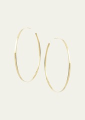 LANA Large Sunrise Hoop Earrings in 14K Gold