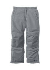 Lands' End Big Girls Slim Squall Waterproof Insulated Iron Knee Winter Snow Pants - Cadet gray