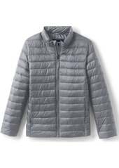 Lands' End Girls School Uniform Insulated Jacket - Arctic gray