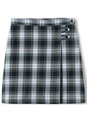 Lands' End School Uniform Girls Plaid A-line Skirt Below the Knee