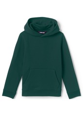 Lands' End Kids Hooded Pullover Sweatshirt - Burgundy