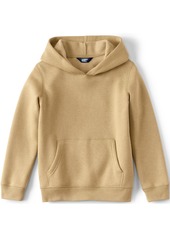 Lands' End Girls Fleece Hooded Sweatshirt - Gold yellow