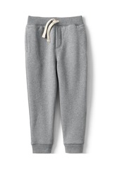 Lands' End Girls School Uniform Jogger Sweatpants - Pewter heather