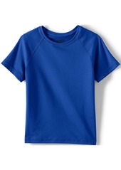 Lands' End Girls School Uniform Kids Short Sleeve Active Tee - Light malachite