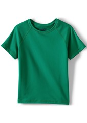 Lands' End Girls School Uniform Kids Short Sleeve Active Tee - Light malachite