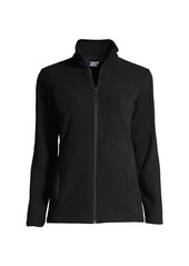 Lands' End Petite Anyweather Fleece Full Zip Jacket - Deep sea navy