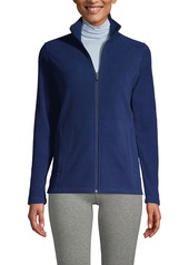 Lands' End Petite Anyweather Fleece Full Zip Jacket - Deep sea navy