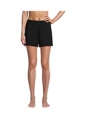 "Lands' End Petite Smoothing Control 3"" Swim Short - Deep sea navy"