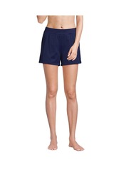 "Lands' End Petite Smoothing Control 3"" Swim Short - Deep sea navy"