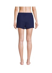 "Lands' End Petite Smoothing Control 3"" Swim Short - Deep sea navy"