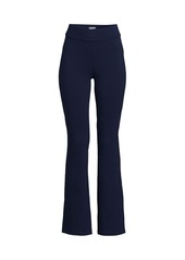 Lands' End Women's Starfish High Rise Flare Pants - Deep sea navy