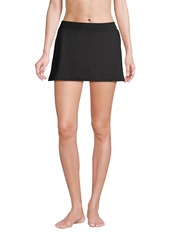 Lands' End Petite Swim Skirt Swim Bottoms - Black